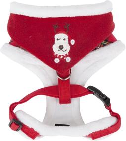 img 3 attached to 🦌 Puppia Authentic Rudolph Harness A: Small Checkered Red - Review, Features, and Benefits