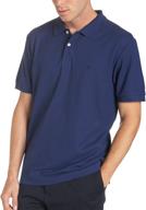 nautica solid pique eventide x large men's clothing логотип