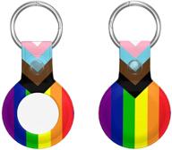 rainbow airtags keychain resistant backpacks logo