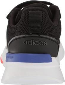 img 2 attached to Adidas Беговые серебристые металлические кричащие детские кроссовки для спорта.