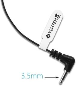 img 1 attached to YEHTEH 3.5mm G Shape Earhook Listen Only Earpiece for Two Way Radios/Walkie Talkies - Compatible with Radio Speaker Mics Jacks - 1Pack