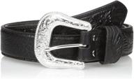 🔥 nocona belt co black bullhide men's accessories: exceptional quality and style you'll love logo