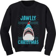 teestars jawlly christmas sweater sweatshirt 🎄 boys' fashion: hoodies & sweatshirts for great style logo