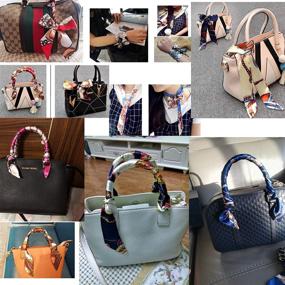 img 2 attached to 👜 Рукоятка сумки женская модная Blyyasgi в пакете с платками и шарфами: стильные аксессуары с улучшенной поисковой оптимизацией