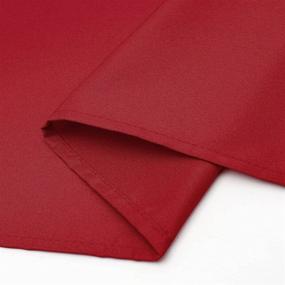 img 1 attached to 🍽️ Premium Wewoch Rectangle Tablecloth: Stain Resistant & Easy to Clean