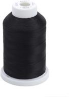🧵 sulky of america 268d 40wt 2-ply rayon thread - 1500 yd - black: superior quality for versatile sewing projects logo