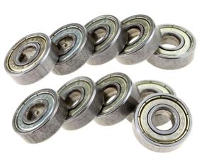 img 3 attached to 🛹 Enhance Your Skateboarding and Scooter Performance with ABEC 5 Roller Bearings