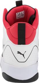 img 2 attached to PUMA Backcourt Sneaker Black High Silver Men's Shoes