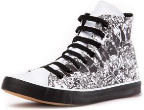 img 4 attached to BLANX High Top Limited Cotton Sneaker: Classic Men's Shoes with Superior Comfort