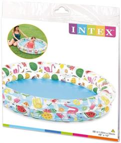 img 1 attached to Intex Inflatable Circles Swimming Assorted: Dive into Fun with Vibrant Swimming Tubes