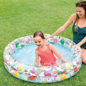 img 2 attached to Intex Inflatable Circles Swimming Assorted: Dive into Fun with Vibrant Swimming Tubes