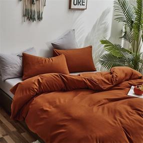 img 2 attached to Houseri Bedding Terracotta Caramel Comforter