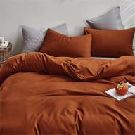 houseri bedding terracotta caramel comforter logo