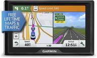 renewed garmin drive 50 usa + can lmt gps navigator system: lifetime maps & traffic, driver alerts, and foursquare data - direct access logo