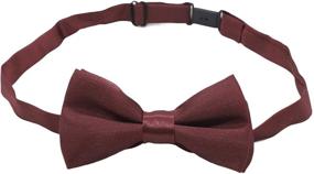 img 1 attached to Suspenders for Toddlers | Pre Tied Costume Accessories for Boys | Boys' Suspenders