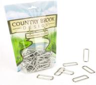 🔗 country brook design 1 inch lite welded rectangle rings - browse 50 varieties here logo