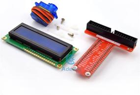 img 1 attached to 📚 Полное руководство для начинающих: Набор Adeept Super Starter Kit для Raspberry Pi 3, 2 Model B B+ со скрытым дисплеем LCD1602, сервомотором C и кодом на Python.