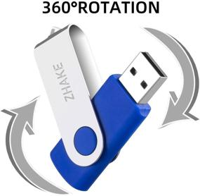 img 2 attached to Memory Sticks Drives Swivel Design Data Storage and USB Flash Drives