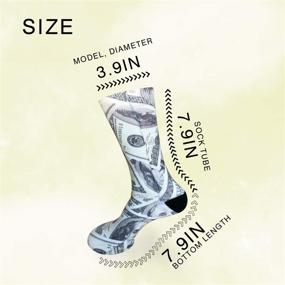 img 3 attached to Comfortable and Moisture-Wicking Women's Cotton Crew Socks - ULQUIEOR