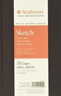 📔 strathmore 297-9-1 hardbound sketch art journal: high-quality, 5.5" x 8.5", 192 pages logo