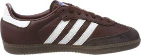 img 4 attached to 👟 Classic Adidas Samba Soccer Shoes in Black and White for Men