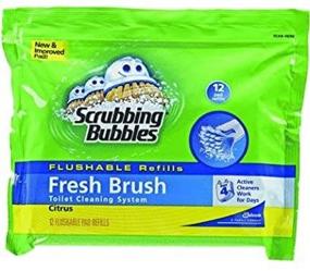 img 1 attached to Scrubbing Bubbles Fresh Brush Refill Household Supplies