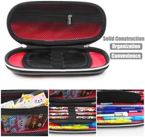 img 1 attached to 🚗 Supercar Pencil Case: Ultimate Car-themed EVA Pen Pouch for School Students & Teens, Anti-Shock Stationery Box