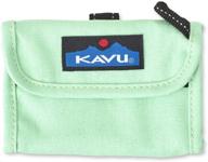 👛 кошелек kavu wally морская пена размер: модные сумки и кошельки для женщин логотип