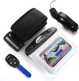 img 3 attached to 🏊 SwimCell Waterproof Case: Keep Key, MP3 Player, Money, ID, and Cards 100% Dry! Includes Adjustable Running Armband, Lanyard, and Silicone Key Cover