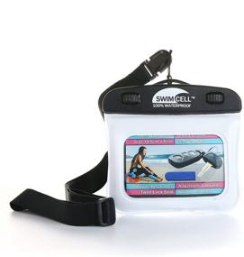 img 2 attached to 🏊 SwimCell Waterproof Case: Keep Key, MP3 Player, Money, ID, and Cards 100% Dry! Includes Adjustable Running Armband, Lanyard, and Silicone Key Cover