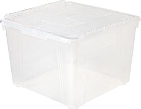 img 3 attached to 📦 Efficient Storage Solution: IRIS USA 139633 48 Quart Wing Lid Storage Box