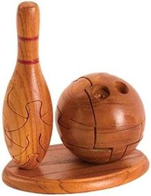 img 1 attached to 🎳 Medium Wooden Bowling Stand Puzzle for Improved SEO