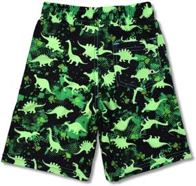 img 3 attached to 🩲 Quick-Drying Boy's Swim Trunks: Beach Shorts with Mesh Lining