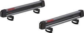 img 4 attached to 🏔️ YAKIMA FreshTrack Ski & Snowboard Mount: Ideal for Most Roof Racks - Holds 6 Ski Pairs and 2 Snowboards