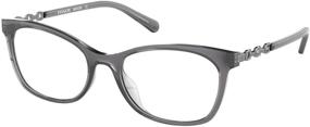 img 1 attached to Eyeglasses Coach 6127 5537 TRANSPARENT