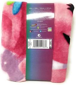 img 1 attached to 🌟 DreamWorks Silky Soft Trolls Bright Star Throw Blanket 40IN X 50IN: Snuggle in Style!