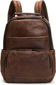 img 4 attached to Frye Mens Logan Backpack Slate Backpacks