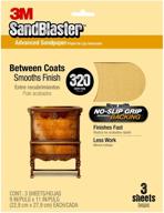 🪨 3m sandblaster 320 grit sandpaper логотип