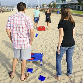 img 2 attached to GoSports Portable Framed Cornhole Carrying