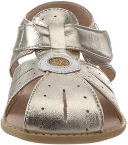 img 3 attached to Livie & Luca Celestina Sandal: The Perfect Fit for Toddlers and Little Kids