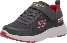 img 4 attached to Skechers Dynamic Tread Little Charcoal Boys' Shoes