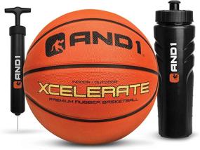 img 4 attached to 🏀 AND1 Xcelerate Rubber Basketball: Official Regulation Size 7 - Perfect for Indoor and Outdoor Games!