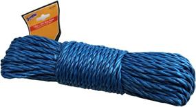 img 1 attached to 75ft Twisted Poly Rope (2 Pack), 1/4 inch - Versatile All Purpose