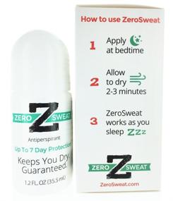 img 3 attached to 💧 ZeroSweat Antiperspirant Deodorant - Clinical Strength Hyperhidrosis Treatment: Reduces Armpit Sweating, 1 Count