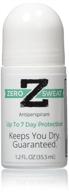 💧 zerosweat antiperspirant deodorant - clinical strength hyperhidrosis treatment: reduces armpit sweating, 1 count logo