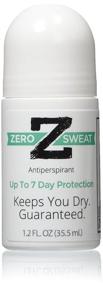 img 4 attached to 💧 ZeroSweat Antiperspirant Deodorant - Clinical Strength Hyperhidrosis Treatment: Reduces Armpit Sweating, 1 Count