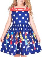 👗 timeless style: girls' classic vintage holiday sundress collection for girls' clothing and dresses logo