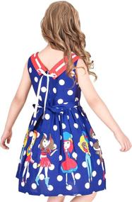 img 2 attached to 👗 Timeless Style: Girls' Classic Vintage Holiday Sundress Collection for Girls' Clothing and Dresses