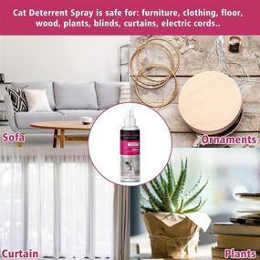 img 1 attached to 🐱 Effective Cat Scratch Deterrent Spray: Repellent for Indoor and Outdoor Use - 175ml