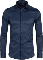 delcarino sleeve button shirts business men's clothing for shirts logo